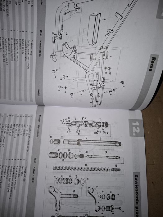 Instrukcja obslugi katatalog czesci wsk 125