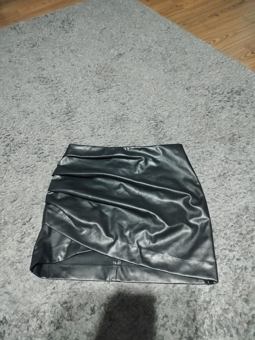 Spodniczka skórzana h&m