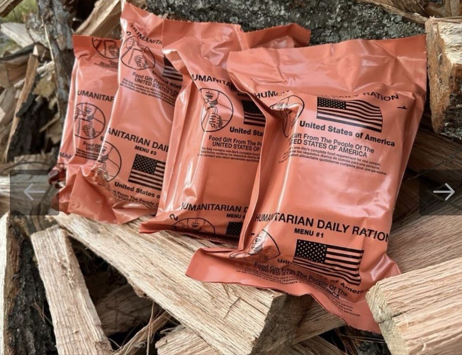 Добові американські пайки Сухпай 10 штук