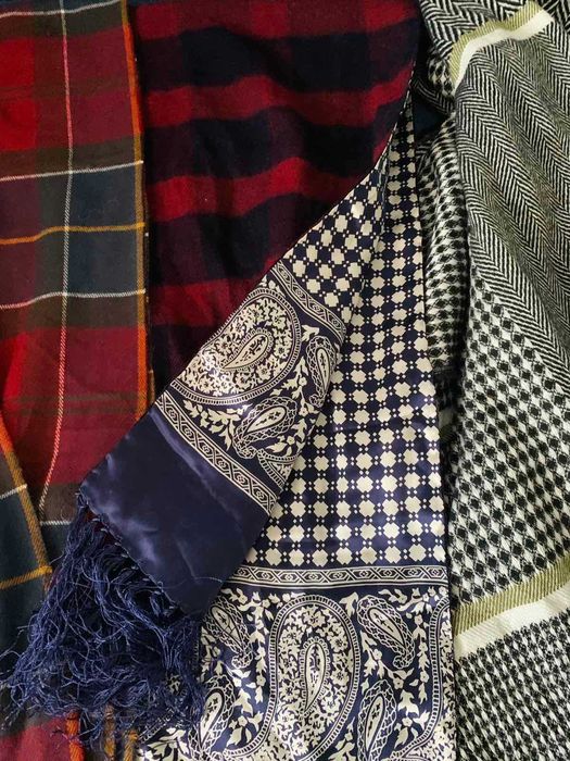 Шарф демісезонний, теплий, натур матеріали