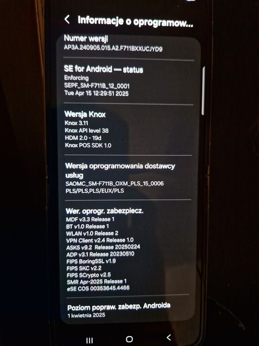 Płyta Główna Samsung Z Flip 3 8/256