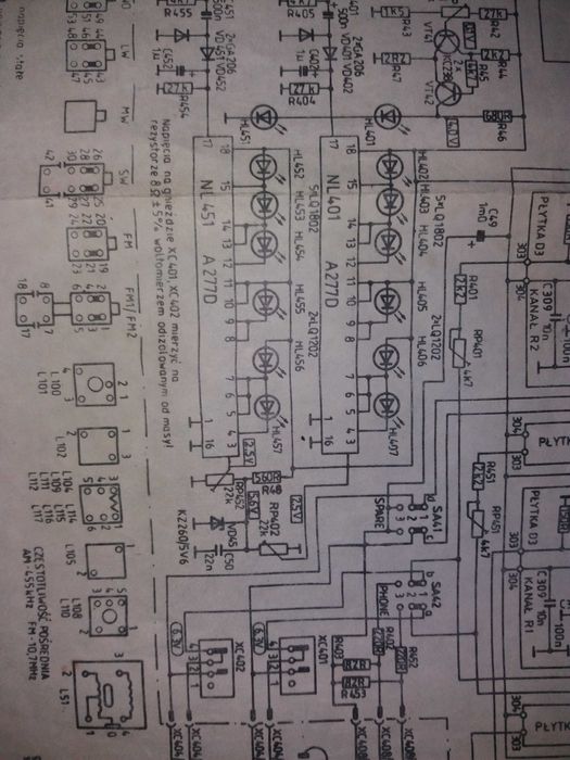 Instrukcja Obsługi Schematy Radiomagnetofon RM820 S UNITRA CONDOR