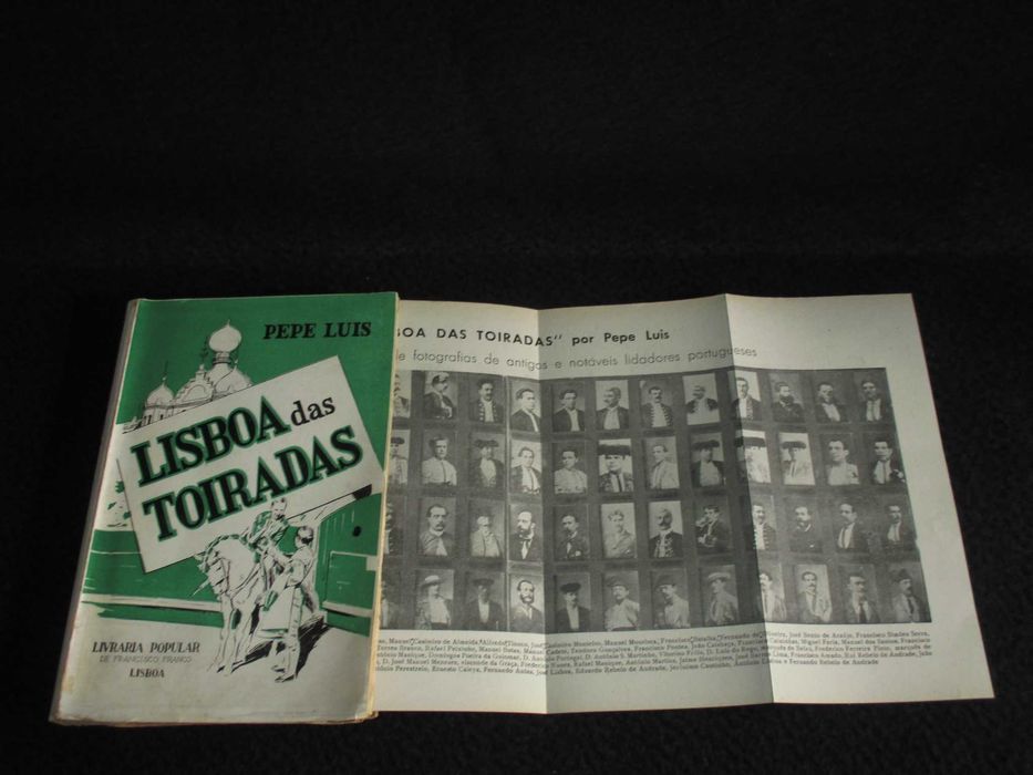 Livro Lisboa das Toiradas Pepe Luís 1947