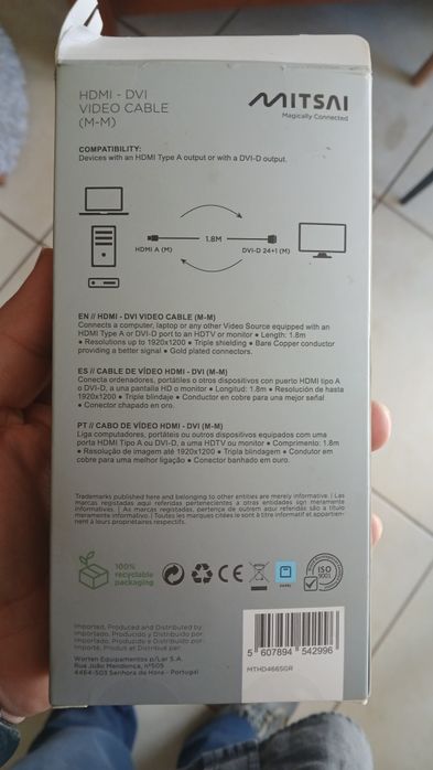 Mitsai - HDMI video cable (M-M)