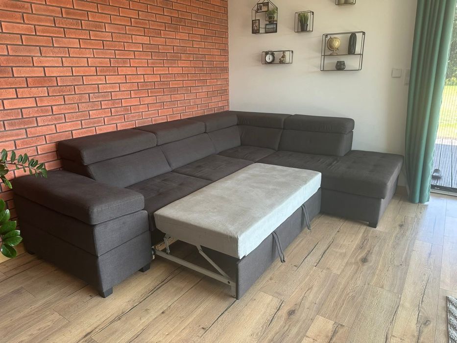 Narożnik z funkcją spania