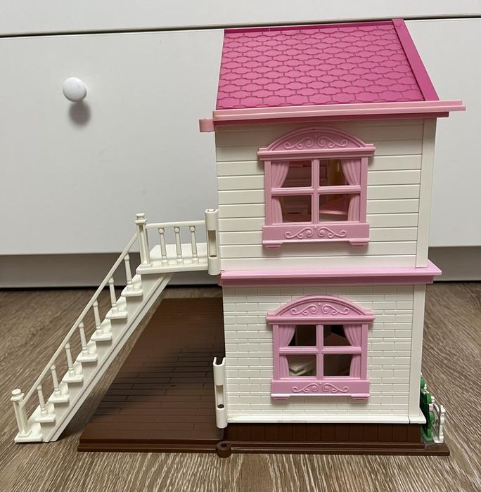 Игровой домик для кукол мебель куколка лол