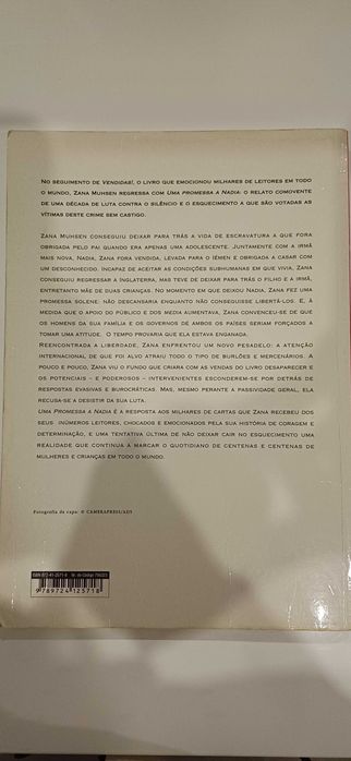 Livro "Uma promessa a Nadia"