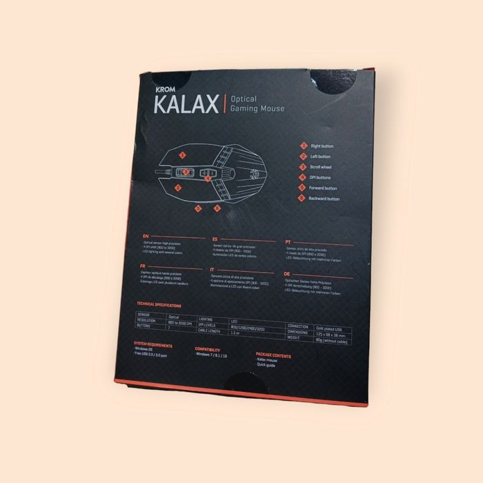 Kalax Optical Gaming Mouse64738600962817122
