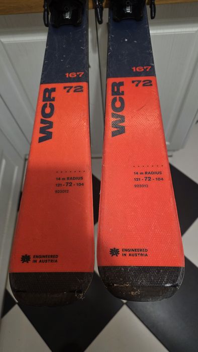 Narty zjazdowe Blizzard wcr 167 promień 14m