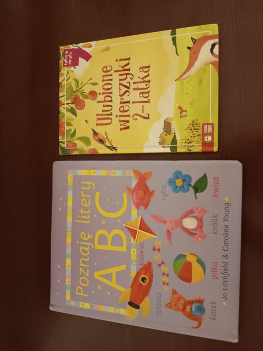 poznaję litery abc, + wierszyki 2-latka