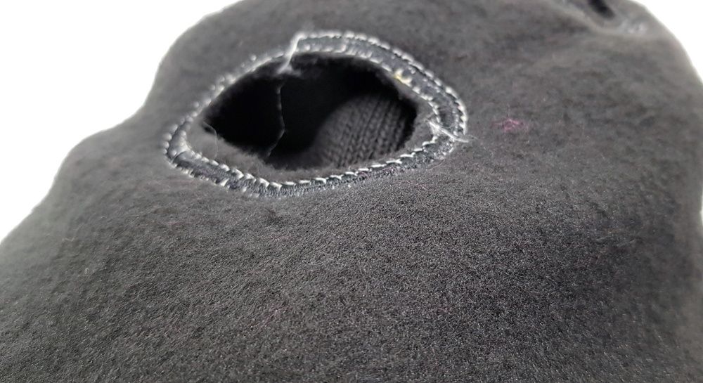 Балаклава с прорезями для/рта зимняя +флис до -20 подшлемник спецназ