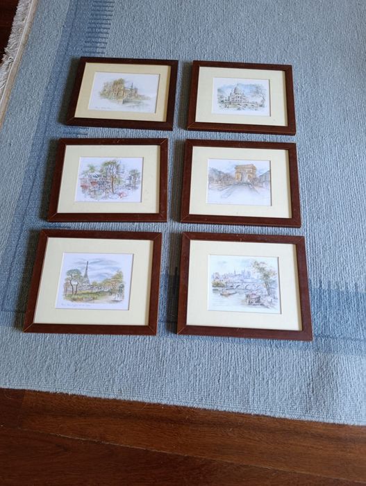 Quadros emoldurados