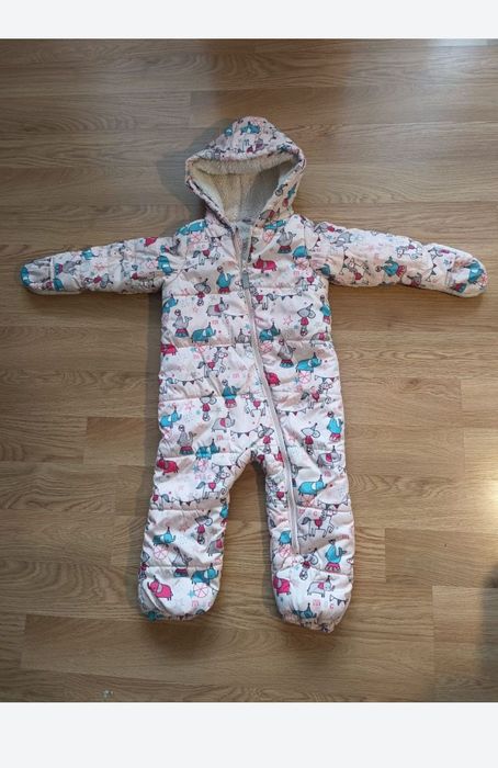 Kombinezon zimowy dla dziewczynki 98