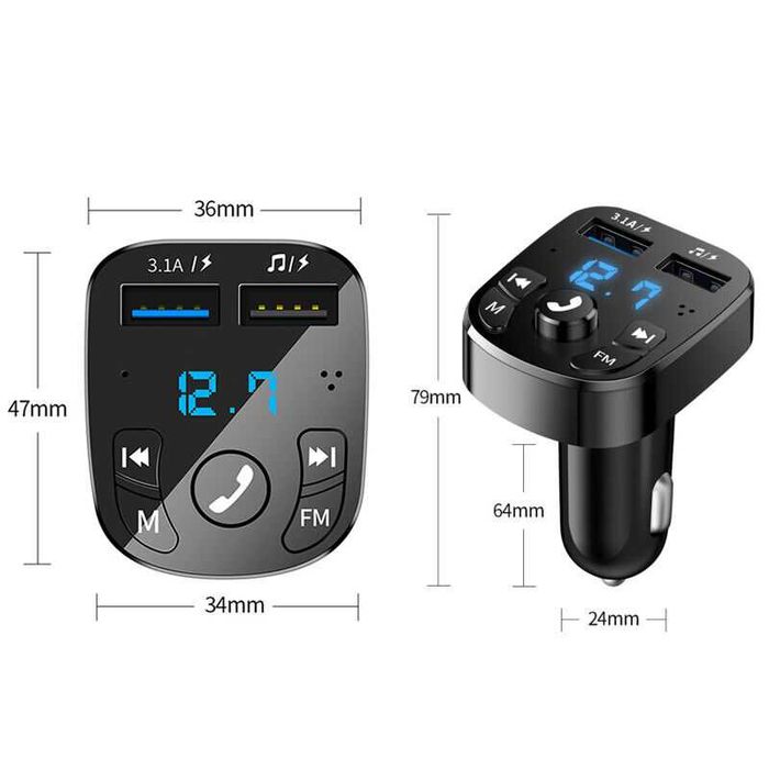 Mãos livres bluetooth com MP3