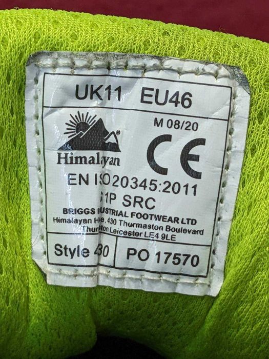 Брендовые муж. рабочие кроссовки HIMALAYAN /р.46/ оригинал, Англия/