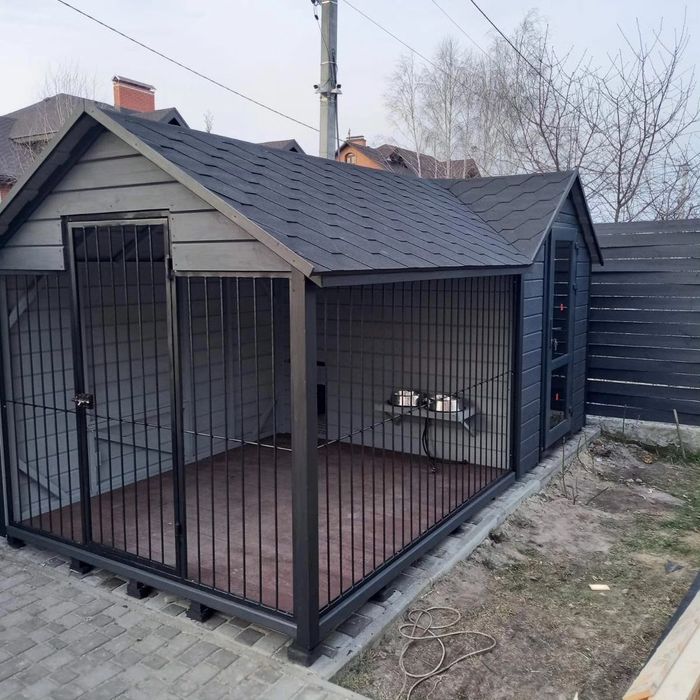 Виготовлення вольєрів та будок для собак !