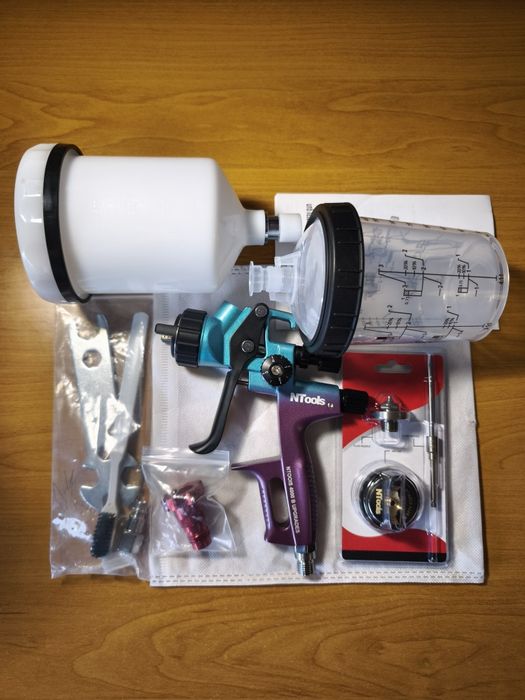 Pistolet lakierniczy Ntools HVLP Sata Jet Iwata Devilbiss