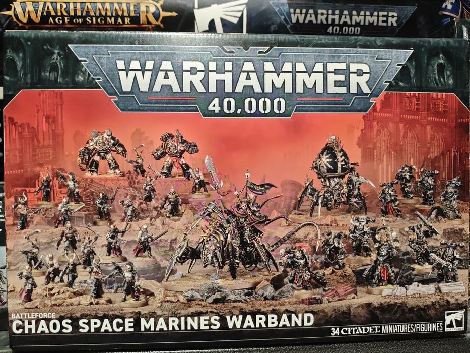 Warhammer 40000 BATTLEFORCE: Chaos Space Marines Warband