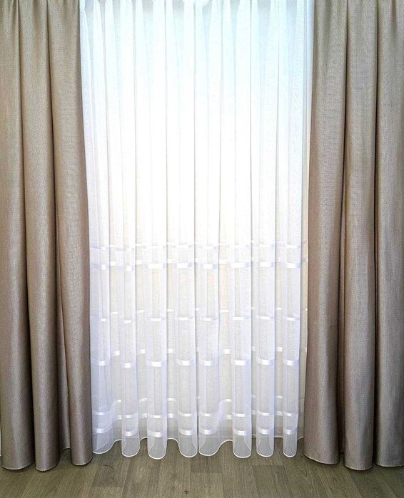 Комлект штор та тюль