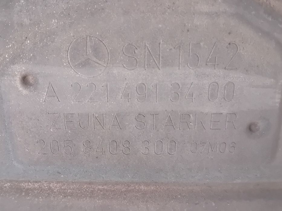 Panela de escape MERCEDES-BENZ Classe S (W221)