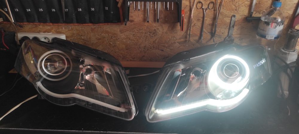 Продам тюнинг Фары Пассат б6,Passat b6