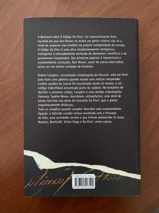 O Código Da Vinci - Dan Brown