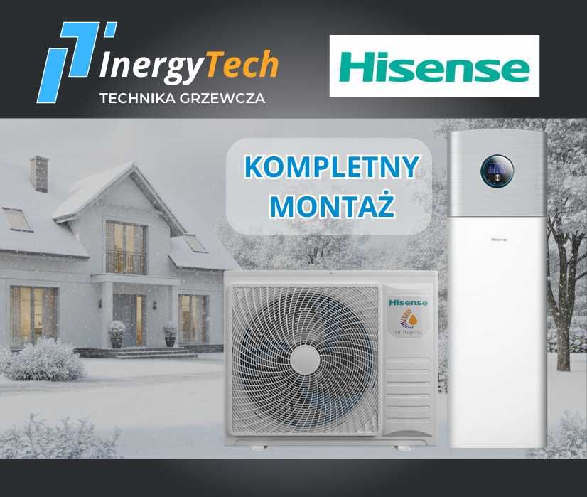 Pompa ciepła Hisense-Hitachi all-in-one 230 l – kompletna kotłownia