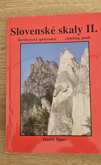 Slovenské skaly II przewodnik wspinaczkowy Słowacja