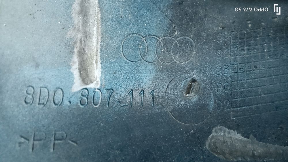 Parachoques Audi A4 B5 para choques 1995