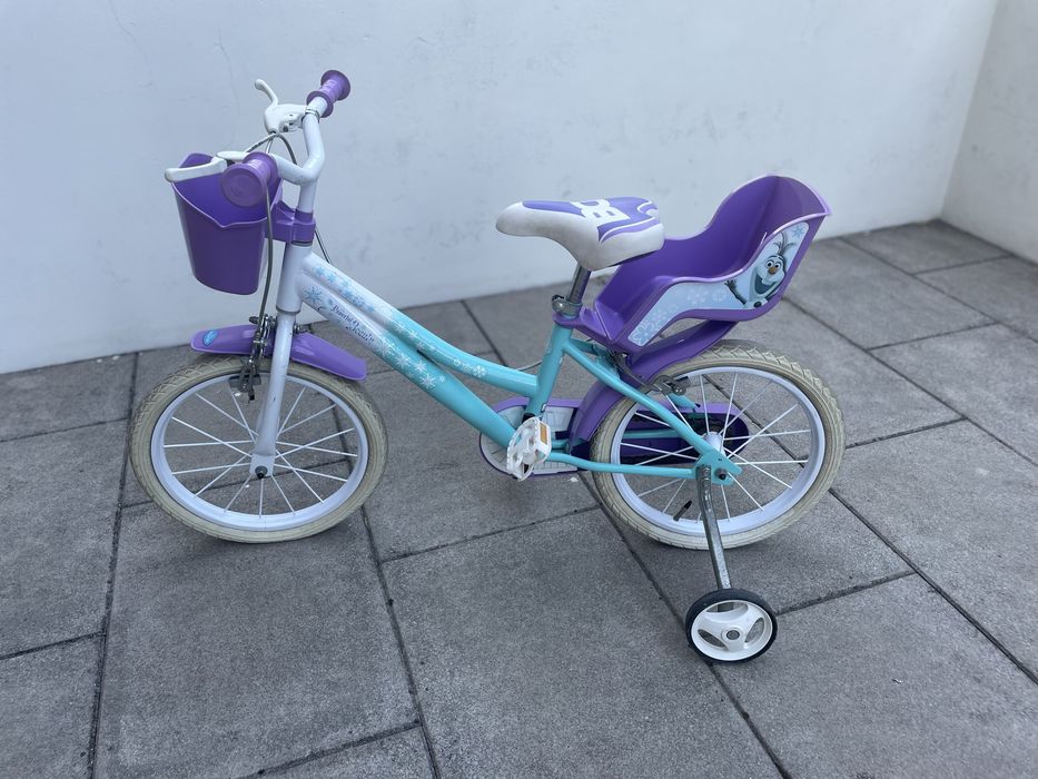 Bicicleta Frozen menina roda 16