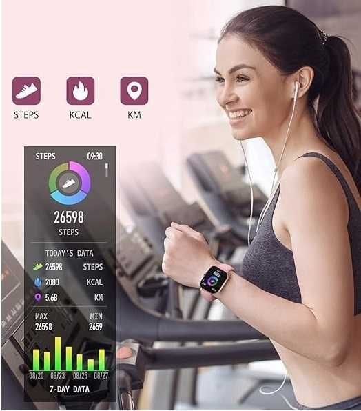 Smartwatch damski fitness