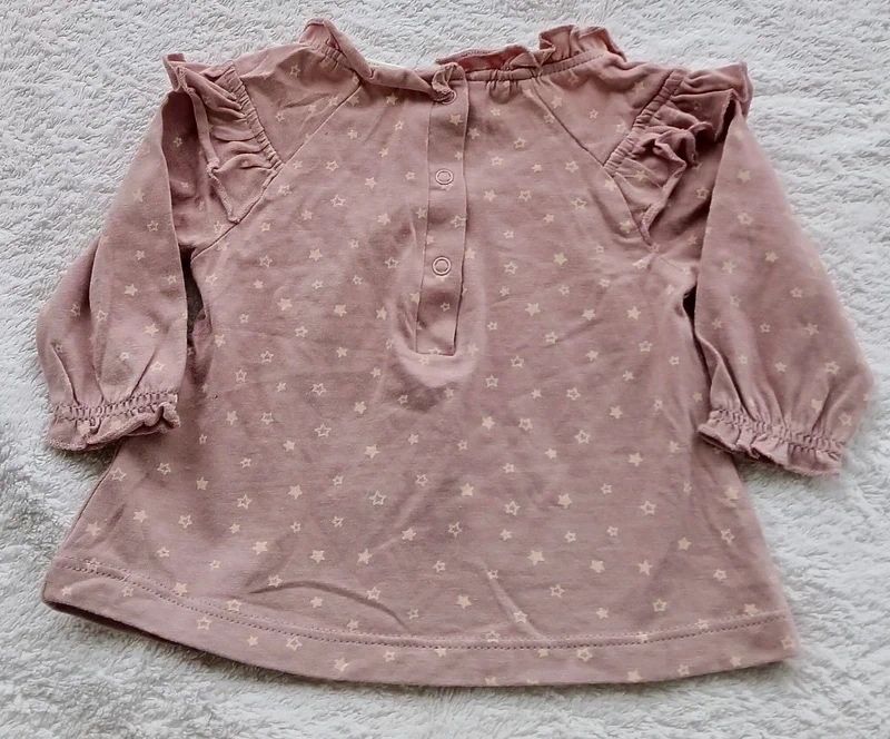 2 bawełniane bluzki dziewczęce NEXT