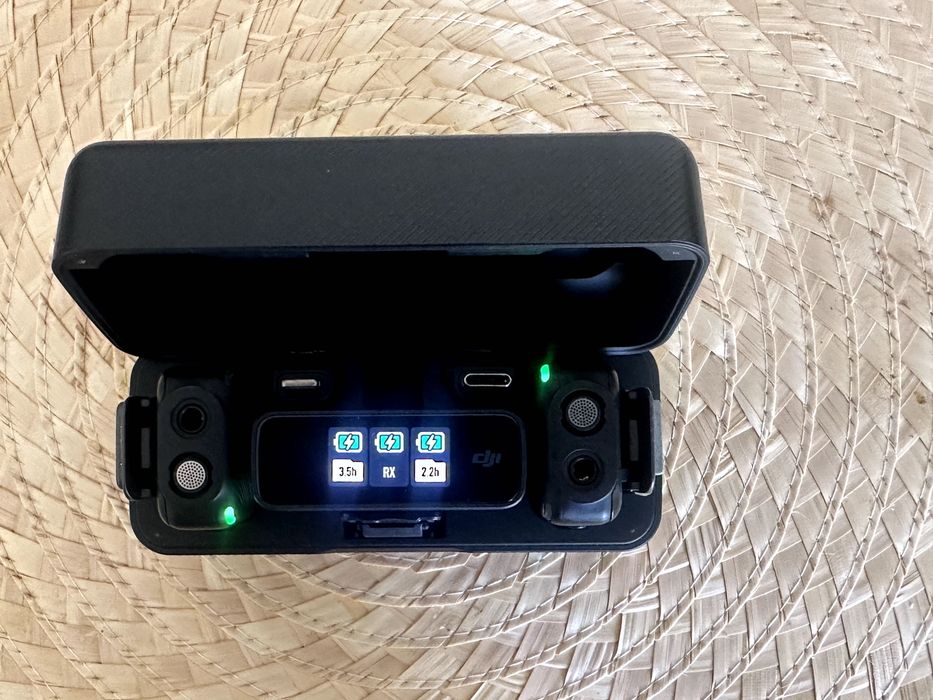 Vendo DJI Mic com caixa de carregamento + acessorios
