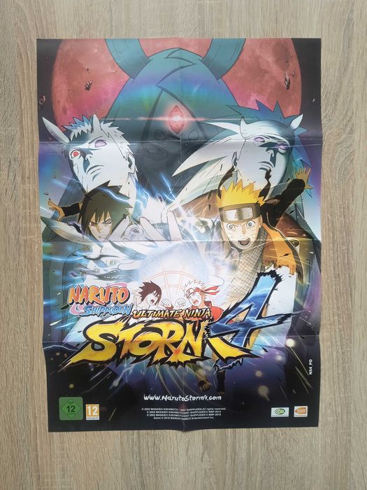 Plakat z gry Naruto Shippuuden 4