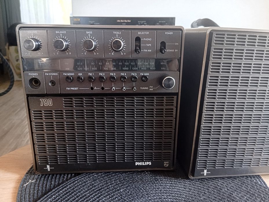 Philips 780 amplituner vintage audio radio