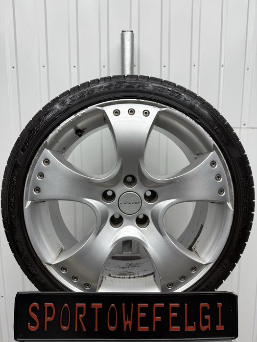 Alufelgi KOMPLET IRMSCHER 18 cali 5x112 Audi VW SKoda Seat Mercedes