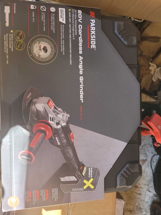 Szlifierka kątowa Parkside Performance