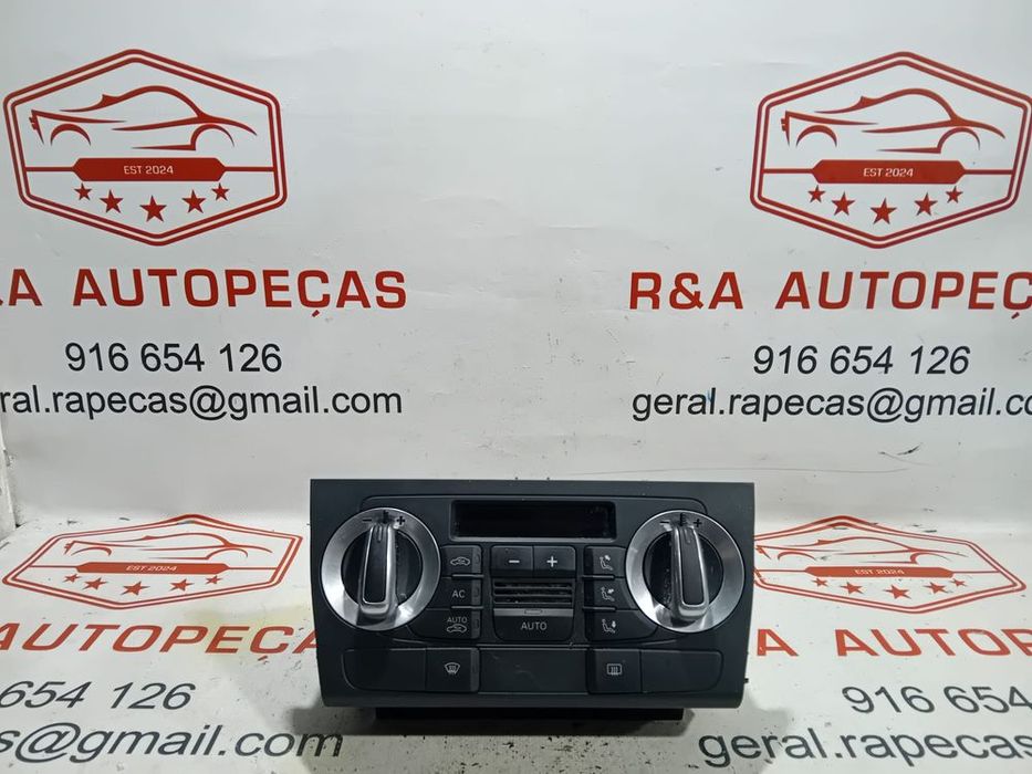 Comando de Sofagem Climatronic Audi A3 8P 8P0820043BG Original