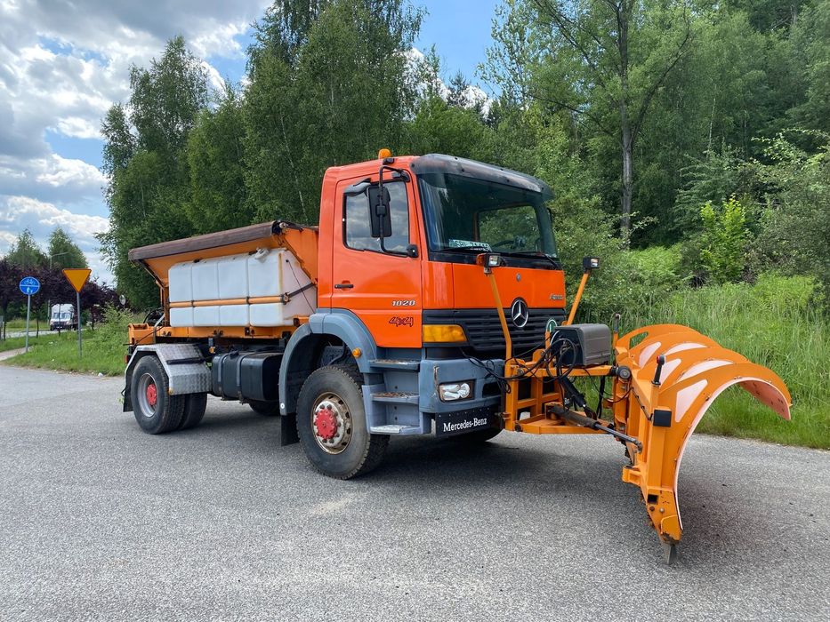 Mercedes-Benz ATEGO  4x4 do zimowego utrzymania