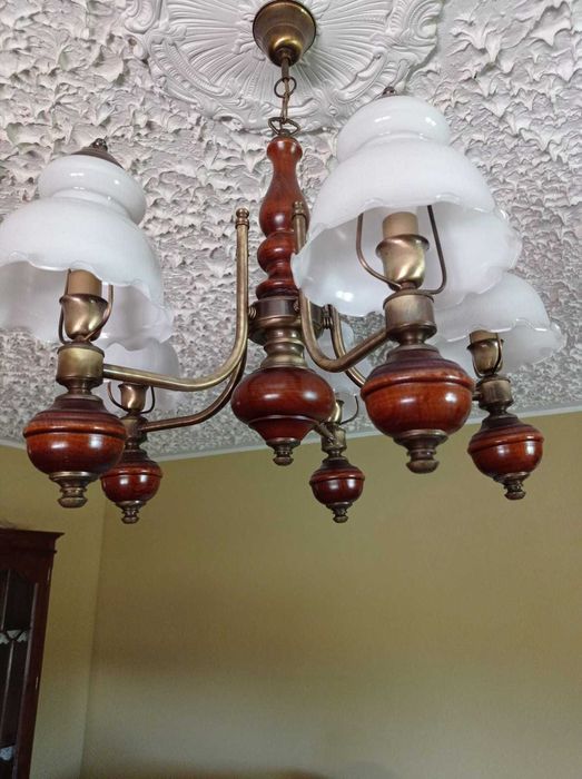 Conjunto de 5 (cinco) Candeeiros Vintage SALA