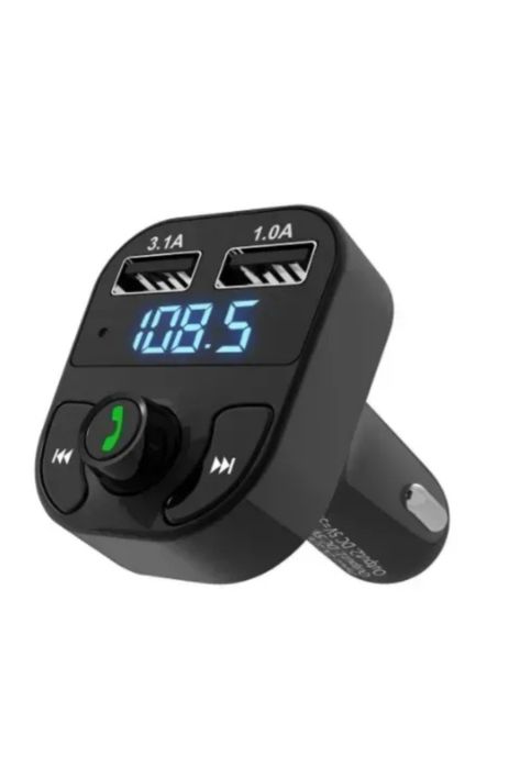 FM модулятор трансмиттер в авто Car X8 MP3 ∙ 2 USB разъема ∙ micro SD ∙ Bluetooth