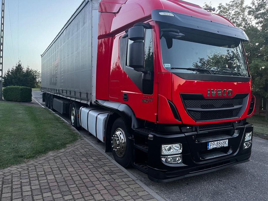 Iveco Stralis  Salon Polska Bardzo zadbany -niski przebieg fak Vat