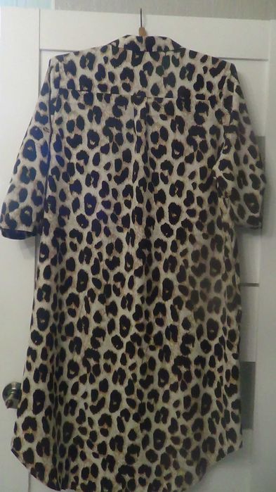 Платье рубашка большого размера новое