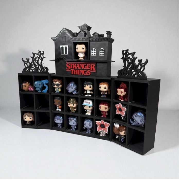 Полка раскладной дом для фігурок Stranger Things Kinder Joy Fanko