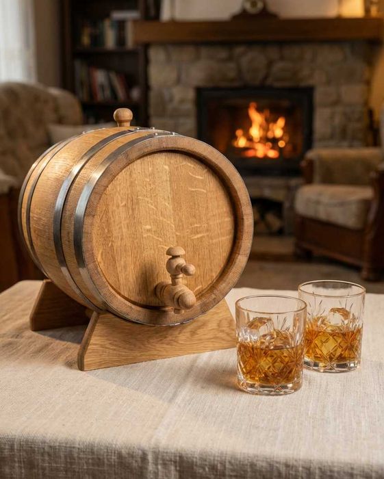 Бочка дубова діжка для алклголю дубові бочки дубовая для спирта дубовые бочки ля вина віскі коняка самогону