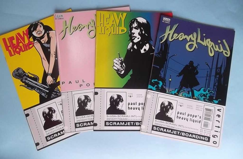 HEAVY LIQUID No. 1 a 4 - PAUL POPE - VERTIGO