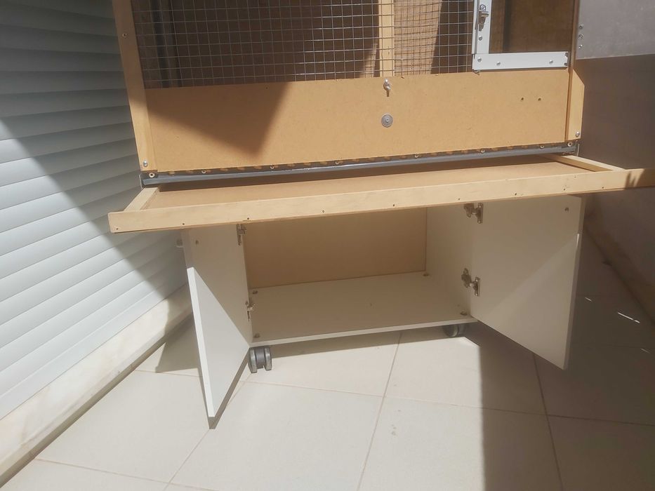 Viveiro Artesanal Aves médio porte Novo