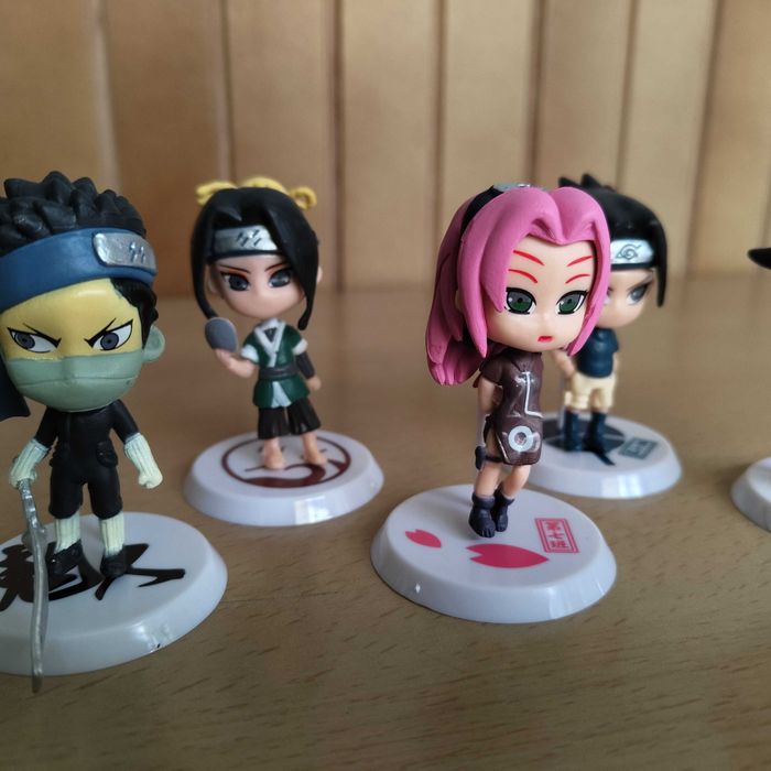 6 Bonecos Figuras Naruto