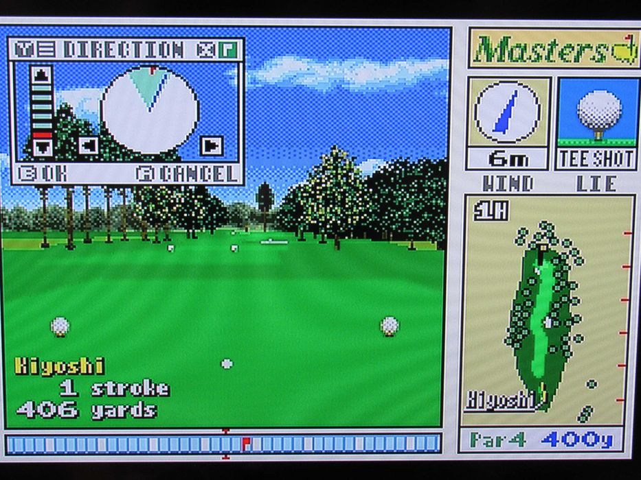 Jogo Nintendo Super Famicom Harukanaru Augusta: New 3D Golf Simulation