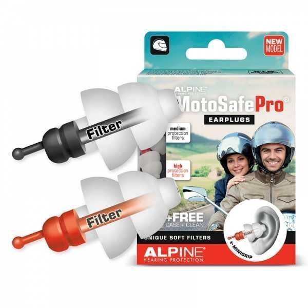 Zatyczki stopery do uszu MotoSafe Pro ALPINE